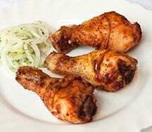 Шашлык из куриной голени