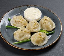 Манты с сомом 