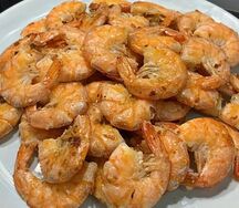 Креветки отварные
