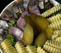 Селедка с картошкой