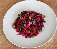 Винегрет с квашеной капустой