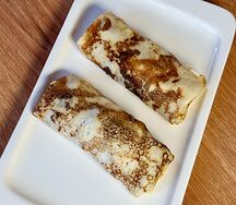 Блинчики с мясом