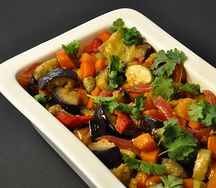 Салат из запеченных овощей