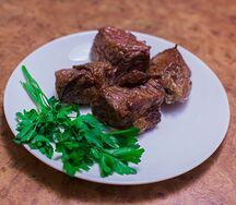 Шашлык из cвинoй шеи