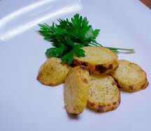 Картофель на гриле