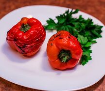 Перец на гриле