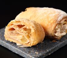 Слойка яблоко-корица