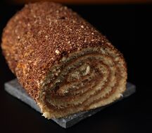 Рулет шоколадный