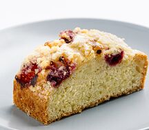 Пирожное Веган с ягодами