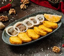 Селедка с картошкой