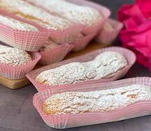 Эклер с хрустящем кракелюром