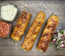 Люля-кебаб из курицы с сыром