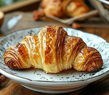 Круассан с карамельной начинкой