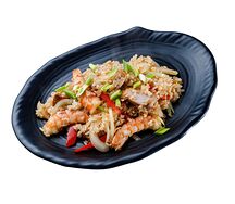 Жареный рис с морепродуктами