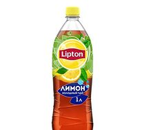 Холодный чай Lipton черный с лимоном