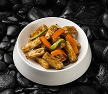 Баклажаны в сладкой корочке