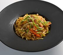 Лапша стеклянная с морепродуктами