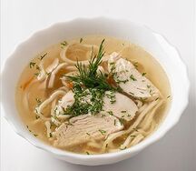 Куриный суп-лапша