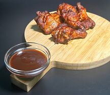 6 крыльев куриных BBQ 