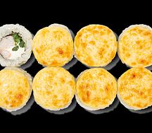 Запечённый с креветкой и спаржей