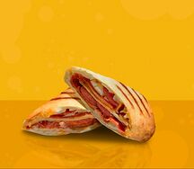 Чебу-ролл с ветчиной и сыром из печи