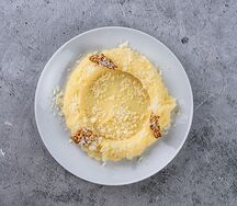 Картофельное пюре с пармезаном и горчицей