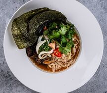 Рамён с морепродуктами