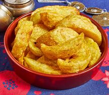 Картофель дольки