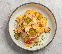 Аматричана с беконом и халапеньо 