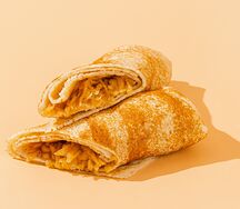 Блин с яблоком и корицей