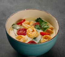 Том Кха с креветками