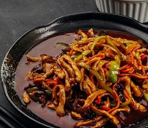 Мясо веревочкой