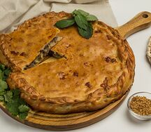 Пирог с мясом 