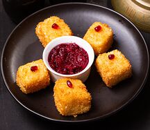 Сыр сулугуни в панировке