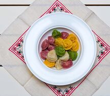 Пельмени Деликатесные отварные