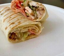 Шаурма с морковью по-корейски 