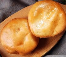 Пирожок с картофелем и грибами