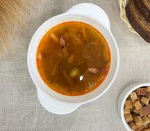 Солянка сборная мясная