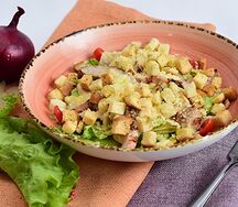 Салат Цезарь с куриной грудкой