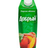 Сок Добрый Персик-яблоко