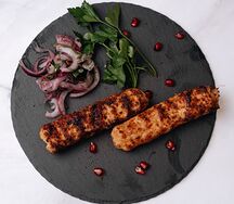 Люля-кебаб из говядины и свинины