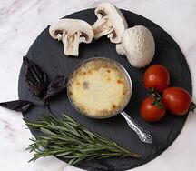 Жюльен с шампиньонами