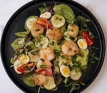 Салат с морепродуктами