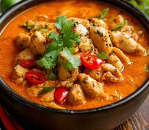 Том ям с курицей 