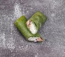 Шпинатный Блин с тунцом