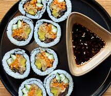 Кимпаб с говядиной