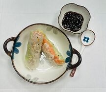 Спринг-роллы с курицей