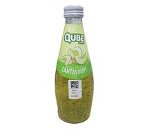 Напиток с семенами базилика Дыня Qube Land 