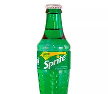Sprite в стеклянной бутылке