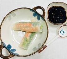 Спринг-роллы с креветками